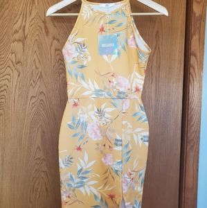 Floral mini dress
